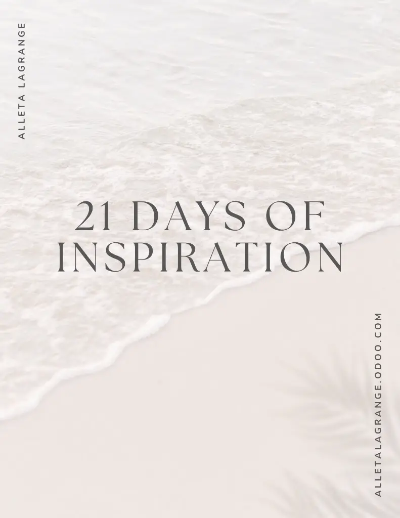 21 Days of Inspiration